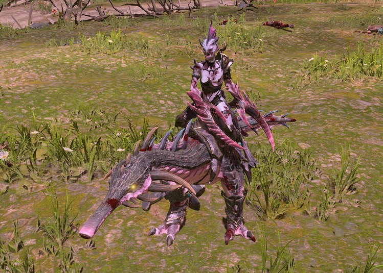 Alluress on a Steed of Slaanesh