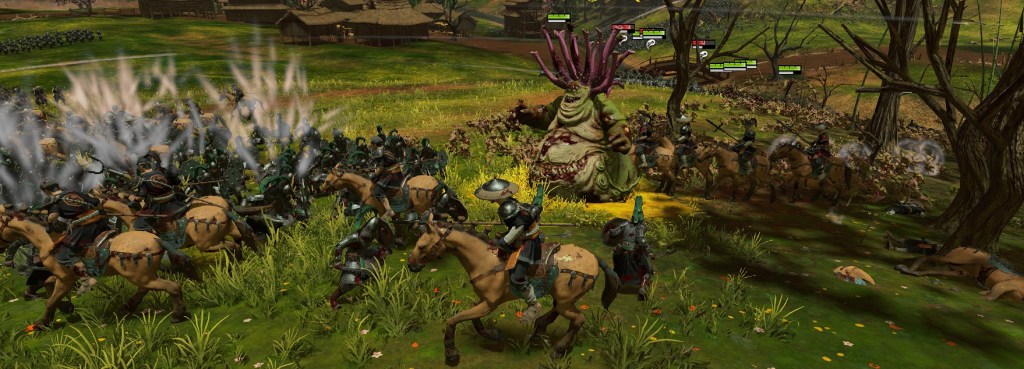 A Plague Beast fighting against Cathay